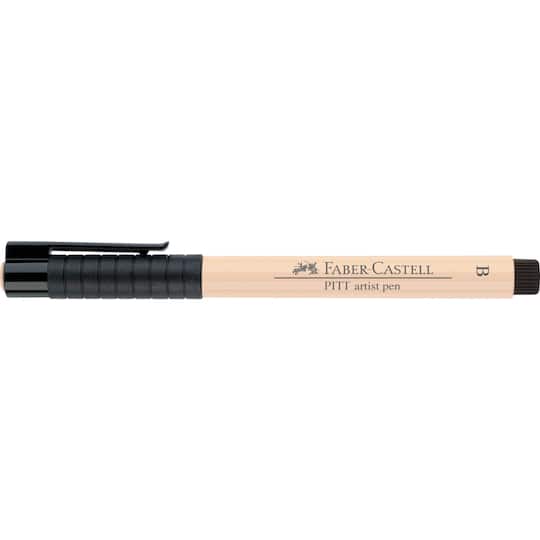 FABER-CASTELL Feutre Pitt Artist Pen, boîte de 8, couleur 199 noir, XXS FABER-CASTELL Feutre Pitt Artist Pen, boîte de 8, couleur 199 noir, XXS